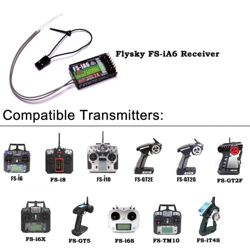 Flysky FS-IA6 Receiver 6CH Dua - Drone Racing Battery incelemesi ve fiyatı