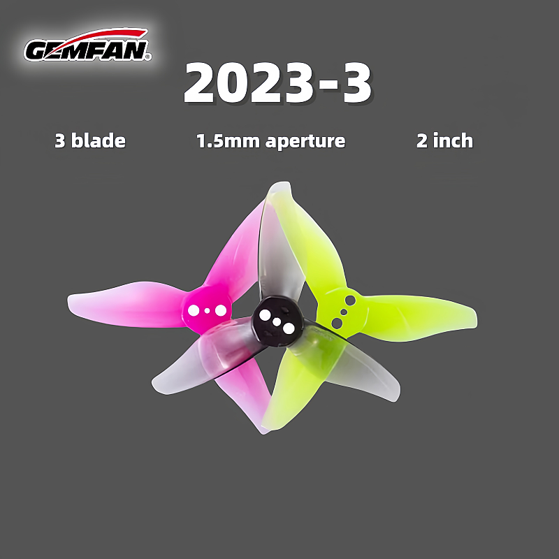 Gemfan 2023 three bladed 2-inc - Drone Racing Gate incelemesi ve fiyatı