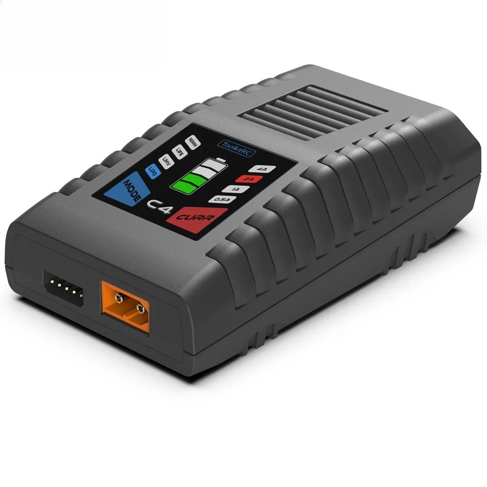 ToolkitRC C4 Charger 50W 5A AC - Drone Racing Charger incelemesi ve fiyatı