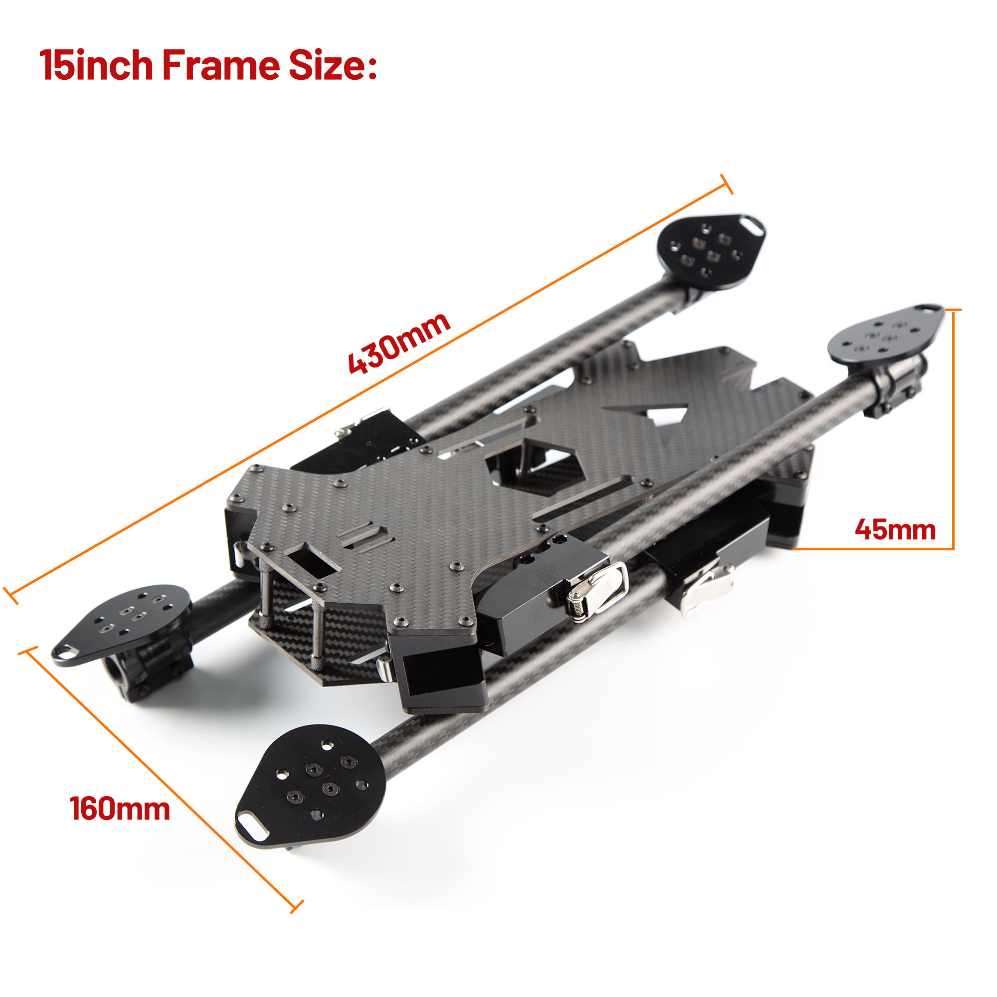15inch /17inch FPV Carbon Fibe - Drone Racing Motor incelemesi ve fiyatı