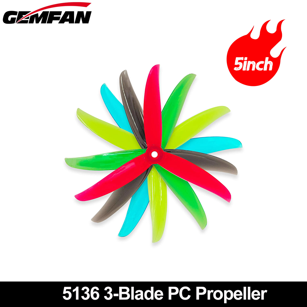 Gemfan VANOVER 5136 3 Blade PC - Drone Racing Propeller incelemesi ve fiyatı