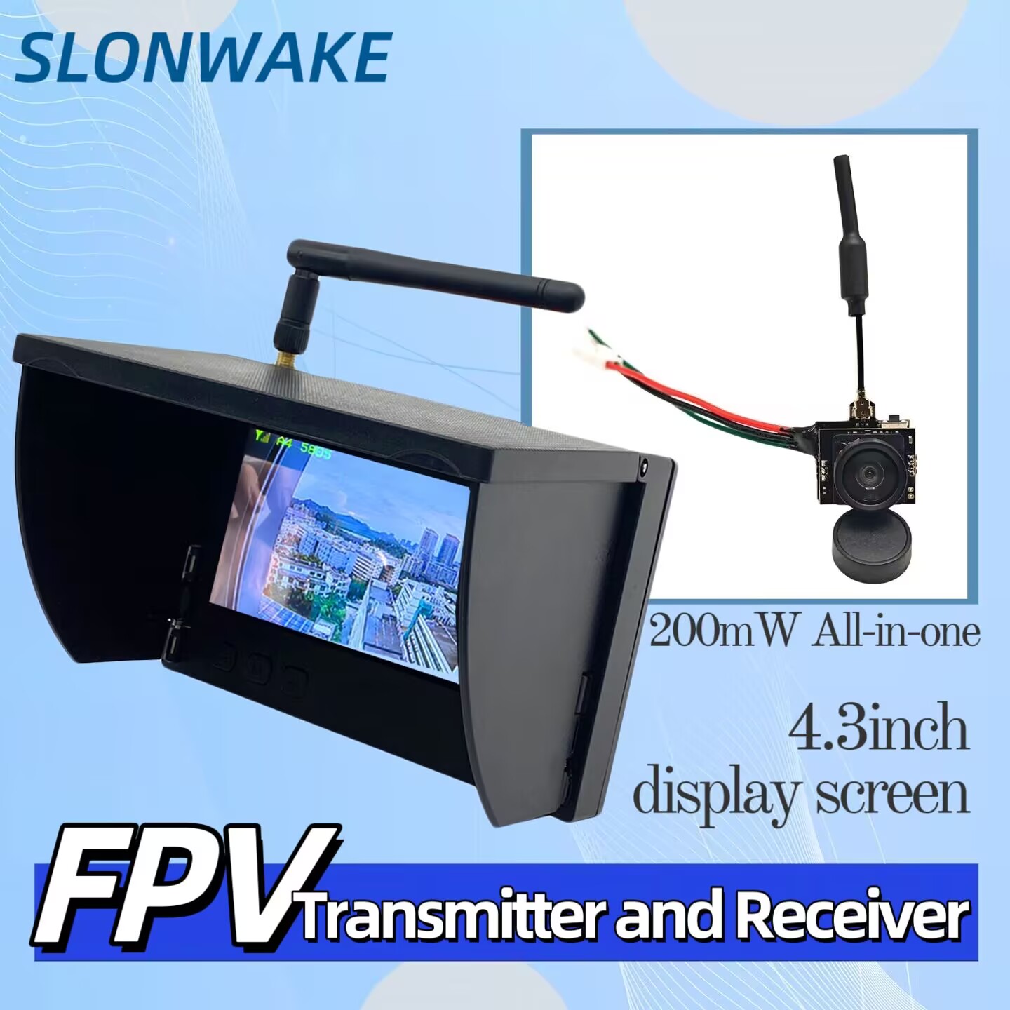 SLONWAKE 5.8G Analog Video Tra - Drone Racing Transmitter incelemesi ve fiyatı