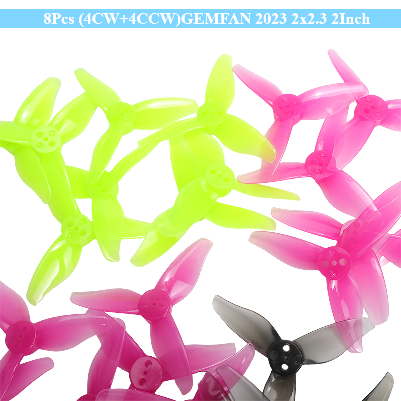 8Pcs (4CW+4CCW)GEMFAN 2023 2x2 - Drone Racing Gate incelemesi ve fiyatı