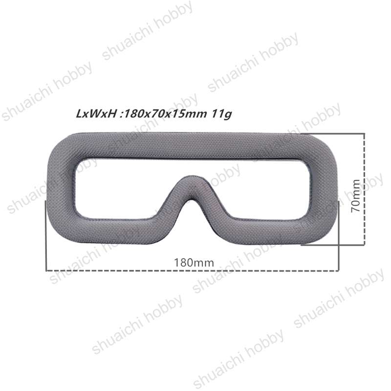 FPV Goggles Eye Mask Faceplate - Drone Racing Gate incelemesi ve fiyatı