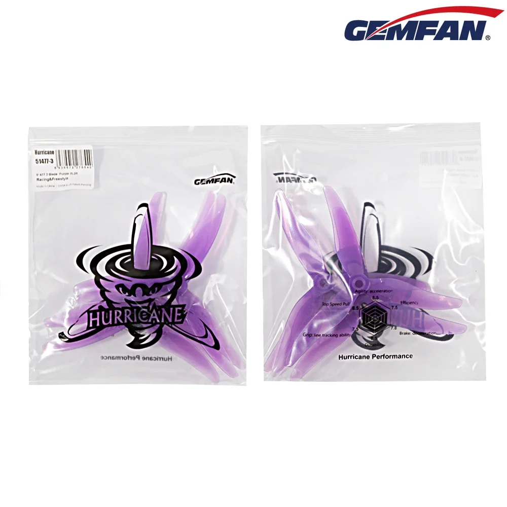 10Pairs (10CW + 10CCW) Gemfan  - Drone Racing Propeller incelemesi ve fiyatı