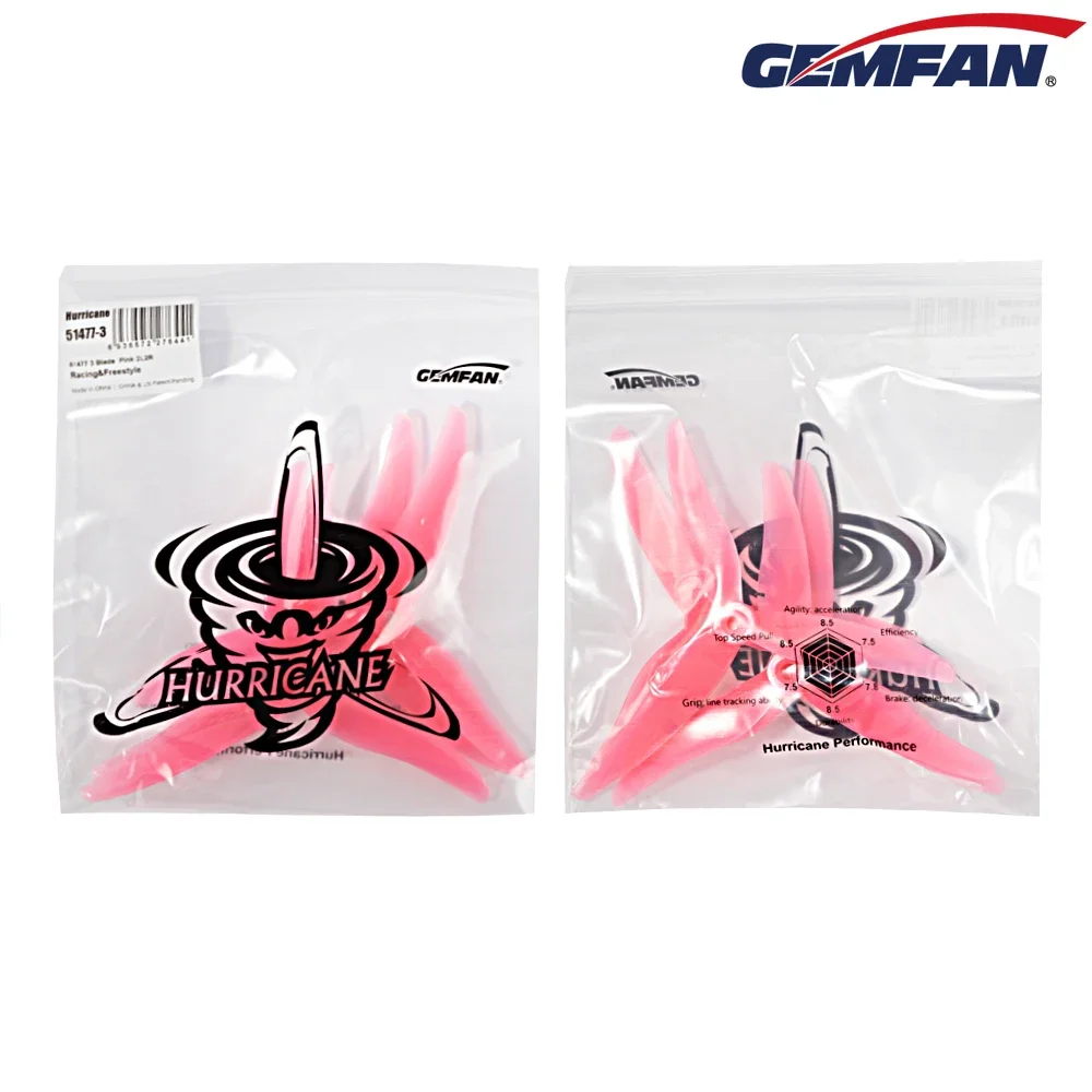 10Pairs (10CW + 10CCW) Gemfan  - Drone Racing Propeller incelemesi ve fiyatı