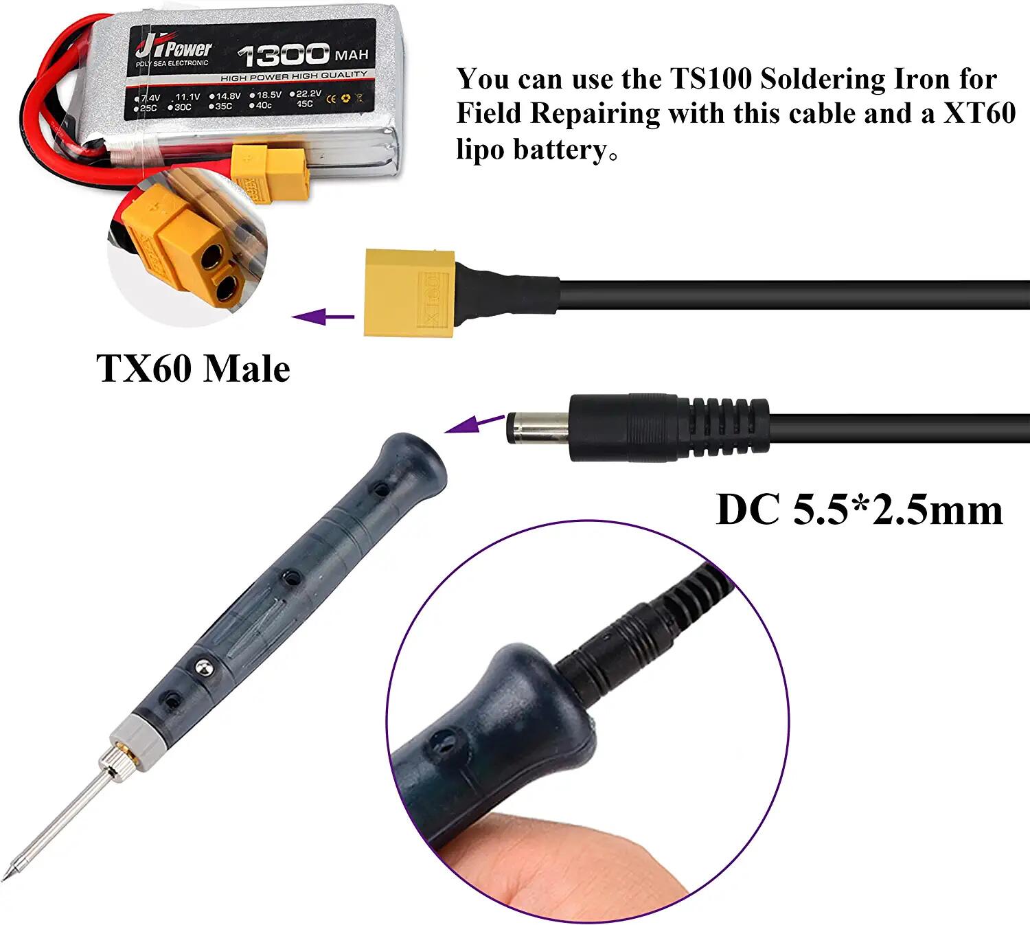 XT60 Adapter Cable XT60 Male t - Drone Racing Gate incelemesi ve fiyatı