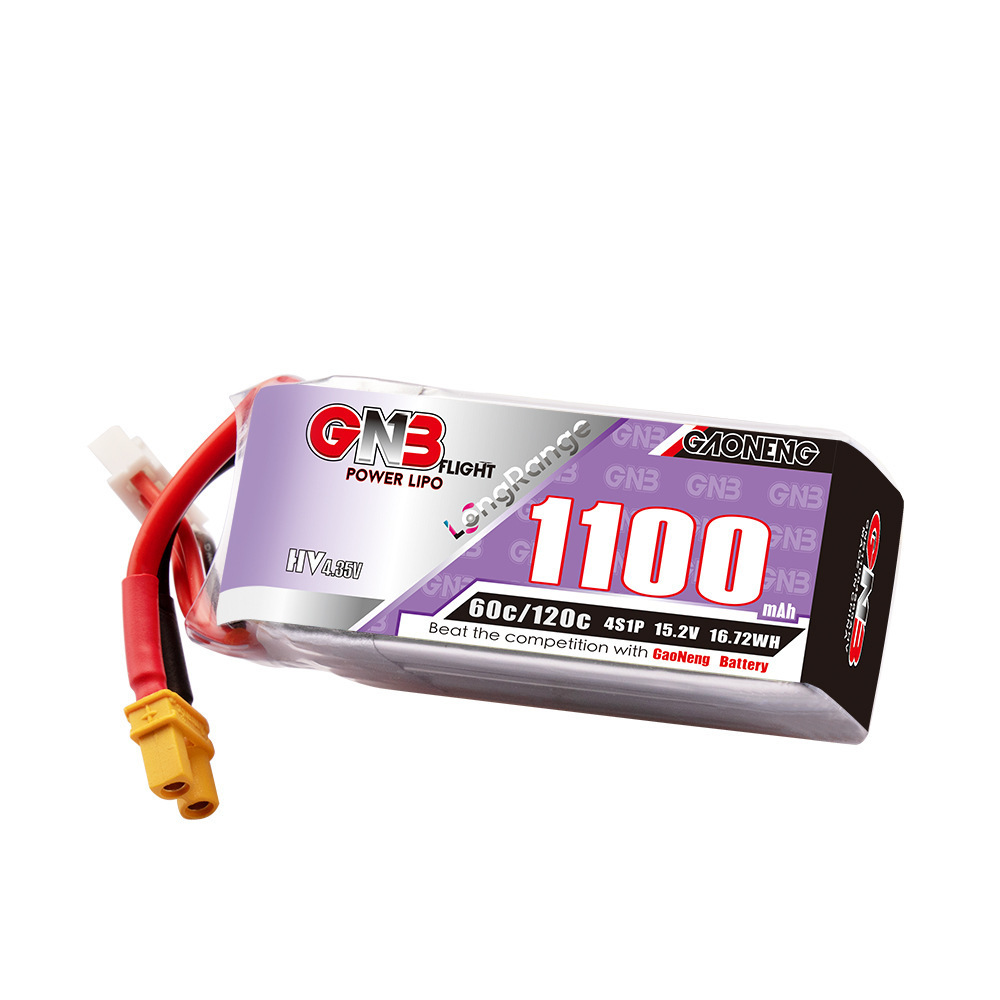 GNB 4S 1100mAh 60C/120C HV Lip - Drone Racing Battery incelemesi ve fiyatı