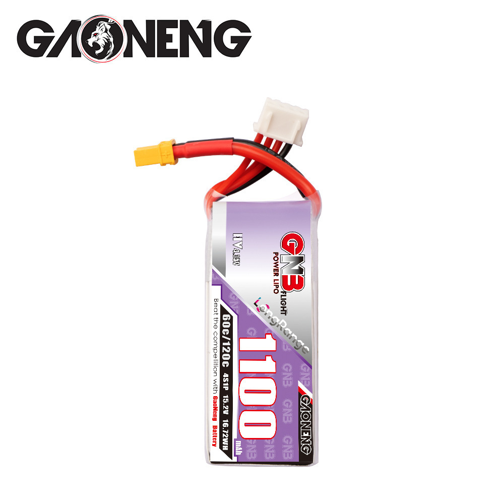 GNB 4S 1100mAh 60C/120C HV Lip - Drone Racing Battery incelemesi ve fiyatı