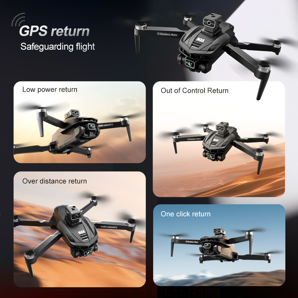 V168 PRO Max GPS Drone 8K Prof - Drone Racing Camera incelemesi ve fiyatı