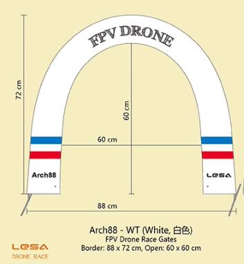 Arch88 Car Racing Gate Kit - 8 - Drone Racing Flag incelemesi ve fiyatı