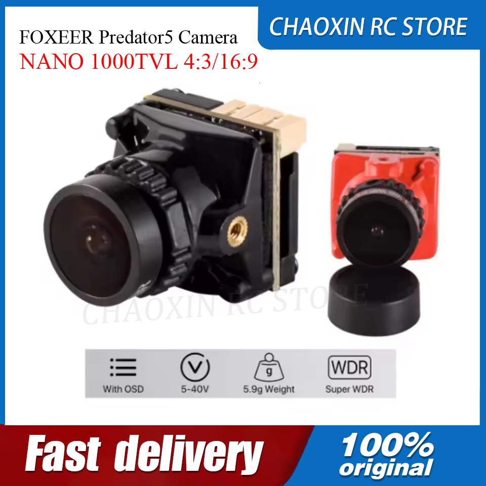 FOXEER Predator5 Camera NANO 1 - Drone Racing Battery incelemesi ve fiyatı