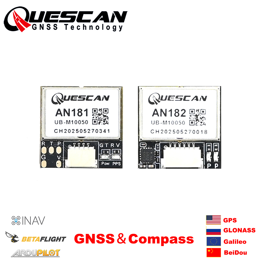 QUESCAN 18mm M10 GPS GNSS Modu - Drone Racing Flight Controller incelemesi ve fiyatı