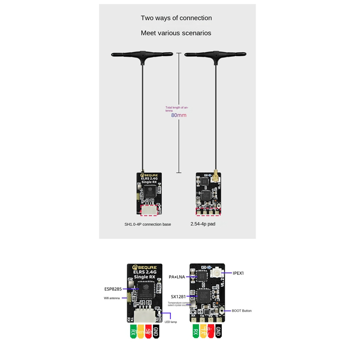 A56G-SEQURE ELRS 2.4GHz Single - Drone Racing Charger incelemesi ve fiyatı