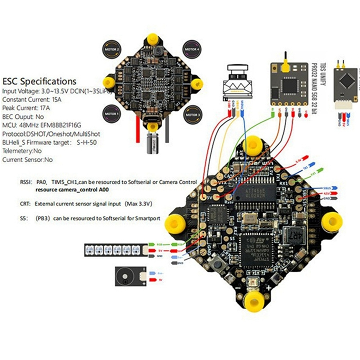 NEW F411 AIO Flight Controller - Drone Racing Charger incelemesi ve fiyatı