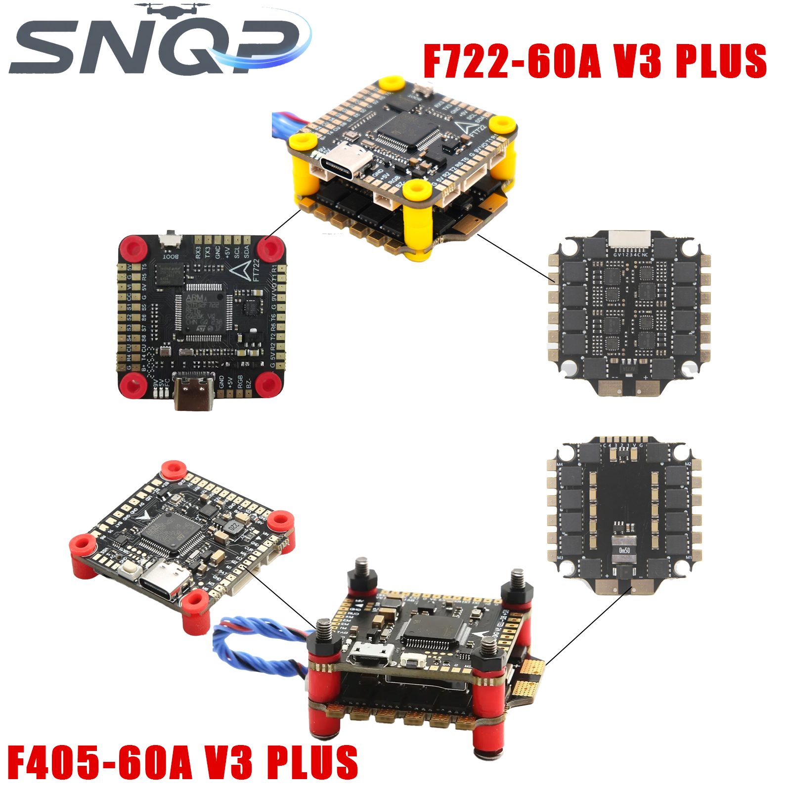 F405/F722 Triple Flight Contro - Drone Racing Flight Controller incelemesi ve fiyatı
