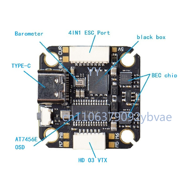 F405 V2 Flight Controller Modu - Drone Racing Flight Controller incelemesi ve fiyatı
