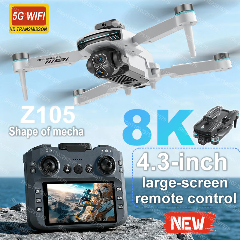 New Z105 RC Drone 8K Professio - Drone Racing Charger incelemesi ve fiyatı