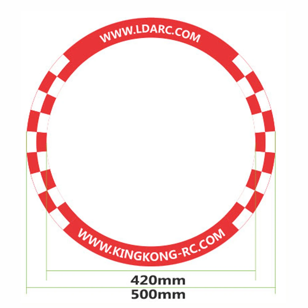 5PCS LDARC 500mm Flying Racing - Drone Racing Gate incelemesi ve fiyatı