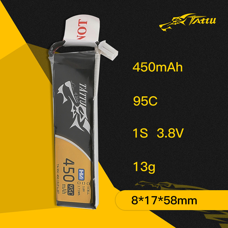 3Pcs NEW TATTU 450/500/550mAh  - Drone Racing Battery incelemesi ve fiyatı