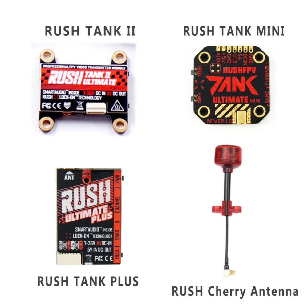RUSH TANK Ultimate II/Mini/ PL - Drone Racing Transmitter incelemesi ve fiyatı