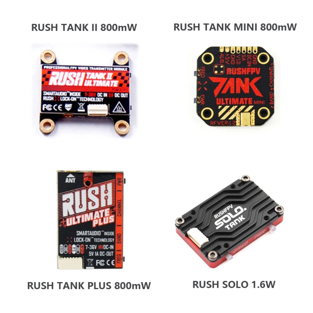 RUSH TANK Ultimate II/Mini/ PL - Drone Racing Transmitter incelemesi ve fiyatı