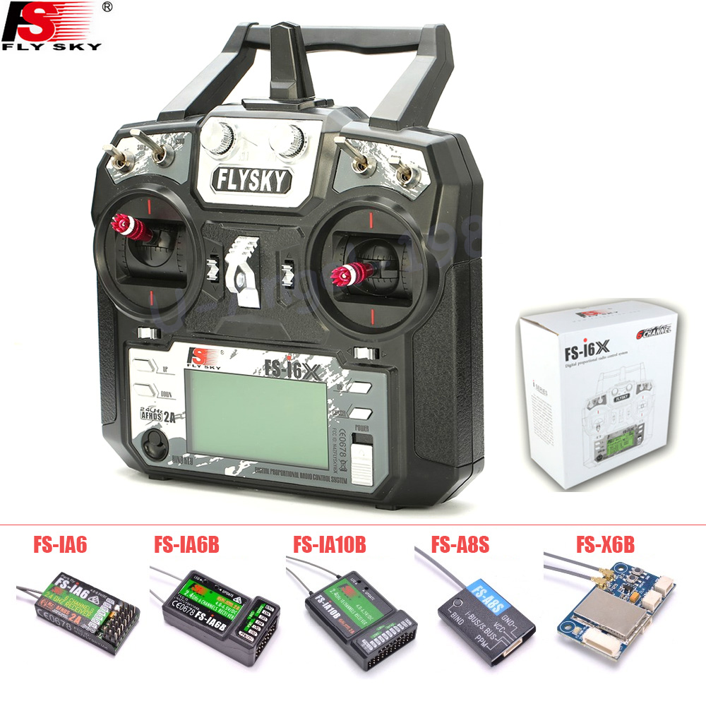 FLYSKY FS-i6X FS i6X 10CH 2.4G - Drone Racing Transmitter incelemesi ve fiyatı