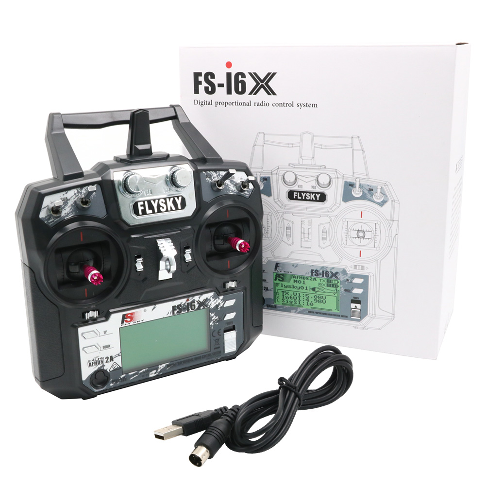 FLYSKY FS-i6X FS i6X 10CH 2.4G - Drone Racing Transmitter incelemesi ve fiyatı