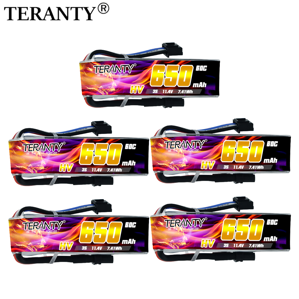1/2/5/8pcs TERANTY 650mAh 3S 1 - Drone Racing Battery incelemesi ve fiyatı