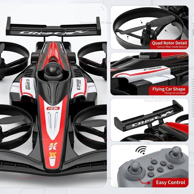 Mini RC Flying Car Transformab - Drone Racing Gate incelemesi ve fiyatı