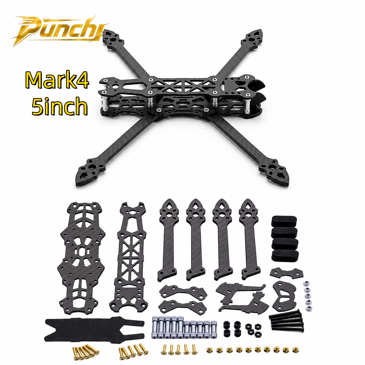 Mark4 5inch FPV Carbon Fiber F - Drone Racing Frame incelemesi ve fiyatı
