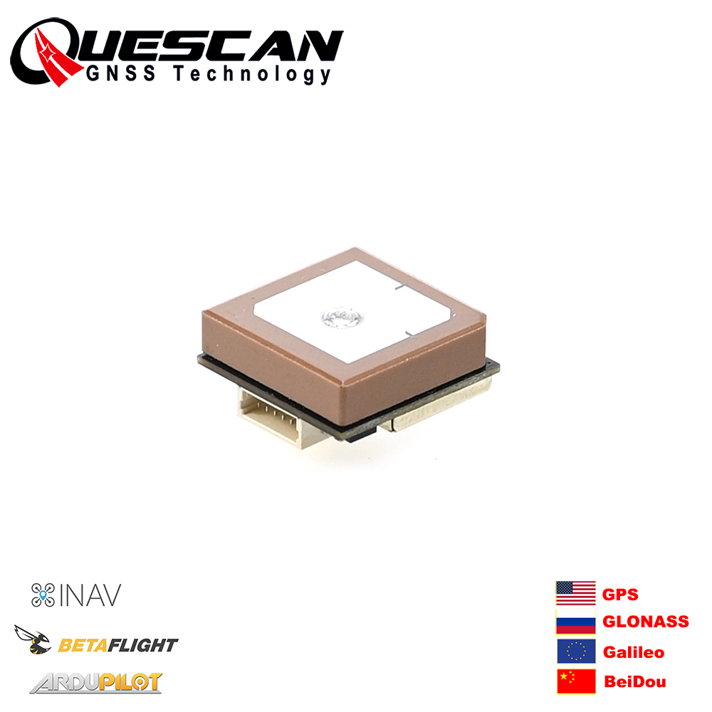 QUESCAN 18mm AN182 GPS Compass - Drone Racing Antenna incelemesi ve fiyatı